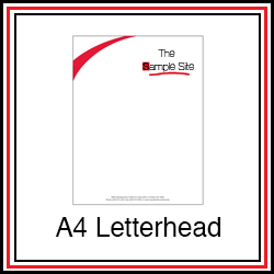 A4 Letterhead
